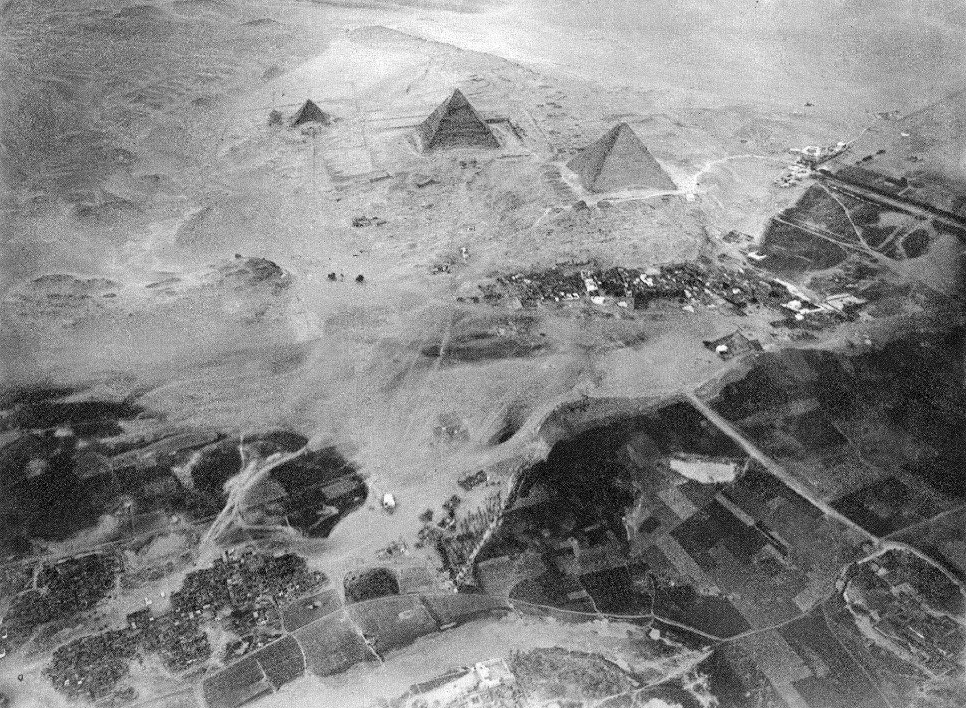 Egyptian landscape for field exploration